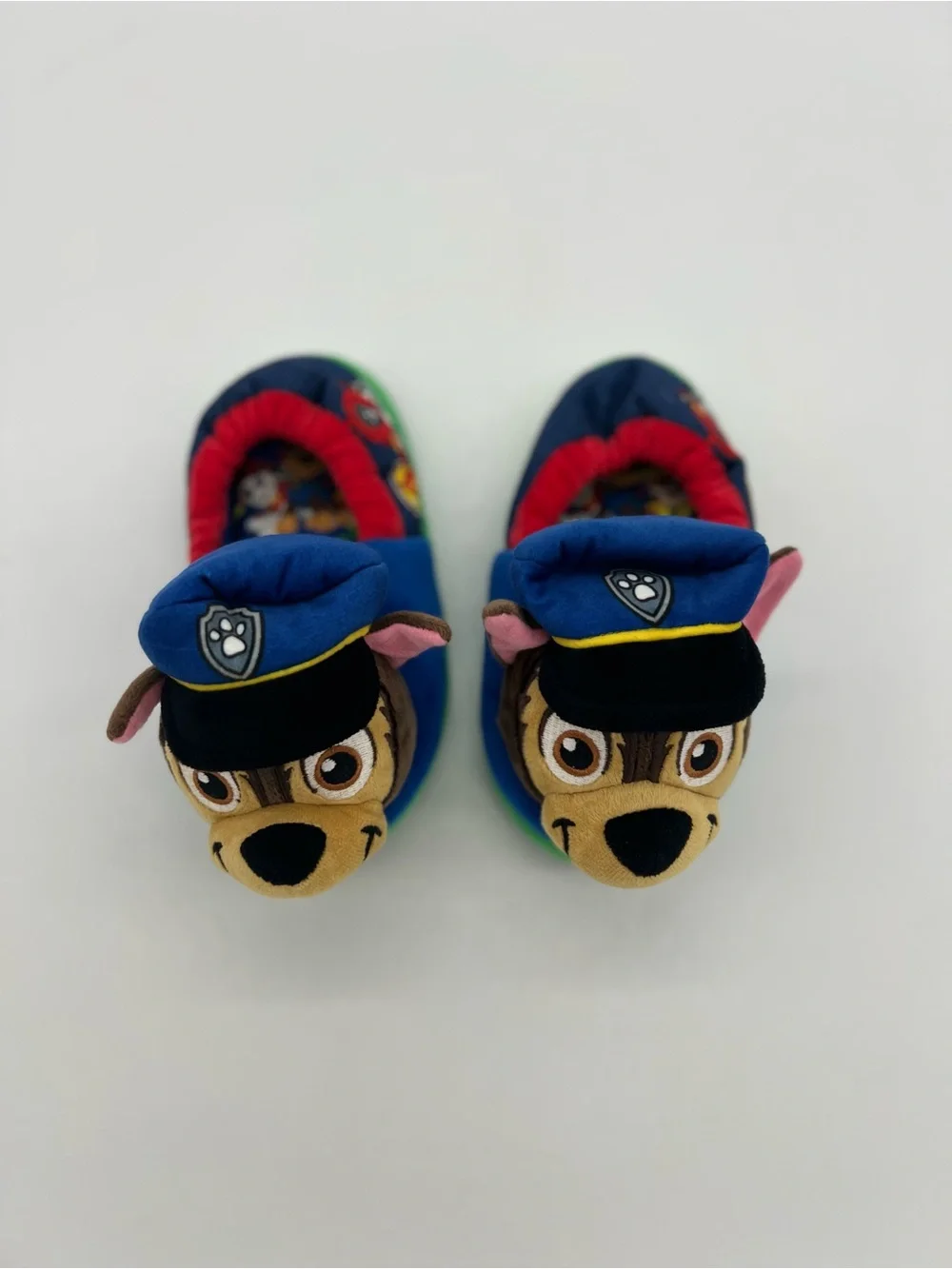 Paw Patrol Chase Slippers Little Kid Size 11/12 M US